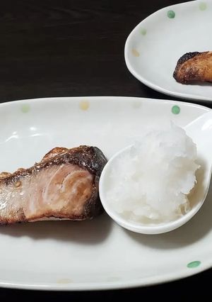 🤍ぶりの塩焼き おろしポン酢添え-レシピのメイン写真
