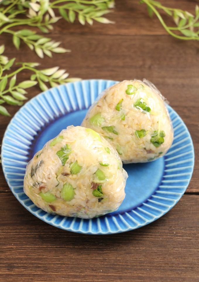 簡単！サバと枝豆のおにぎり-レシピのメイン写真