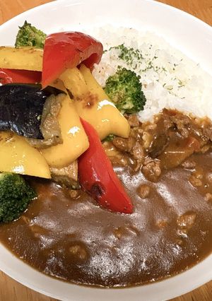 ラム肉と夏野菜のスパイシーカレー-レシピのメイン写真