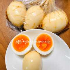 รูปของ 半熟煮卵(漬け汁節約)