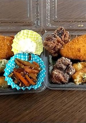 基本の白身魚ののり弁-レシピのメイン写真