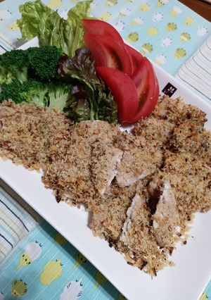 アジのガーリックパン粉焼き-レシピのメイン写真
