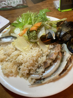 魚介類の蒸し野菜ご飯-レシピのメイン写真