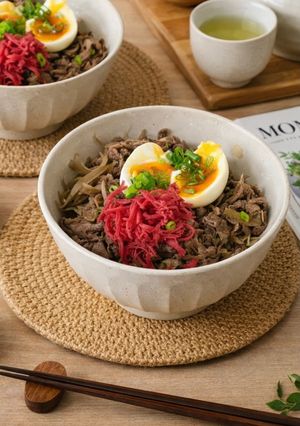 牛丼-レシピのメイン写真