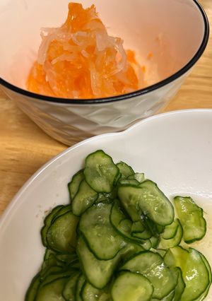 野菜のナムルと浅漬け 2品-レシピのメイン写真