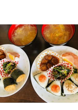 おにぎりプレート-レシピのメイン写真