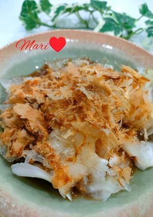 新玉ねぎきたー！新玉かつお節ポン酢サラダ-レシピのメイン写真