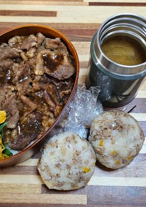 高校生男子お弁当26年2月24日-レシピのメイン写真