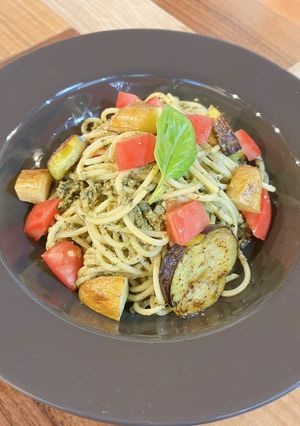 バジル香る冷製ジェノベーゼパスタ-レシピのメイン写真