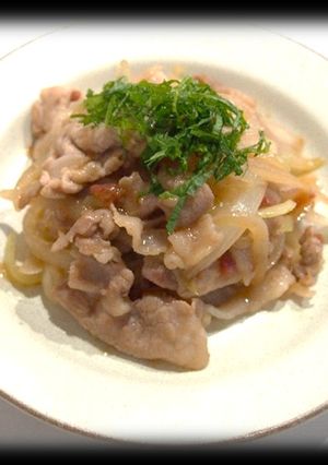 豚肉の梅生姜焼き（透析食）-レシピのメイン写真