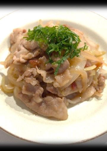 豚肉の梅生姜焼き（透析食）-レシピのメイン写真