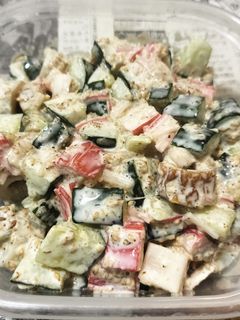 ちくわときゅうりのごまサラダ-レシピのメイン写真
