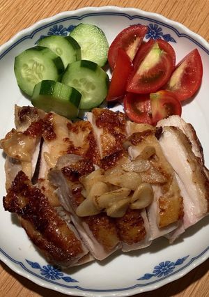 鶏もも肉の塩糀ガーリックステーキ-レシピのメイン写真