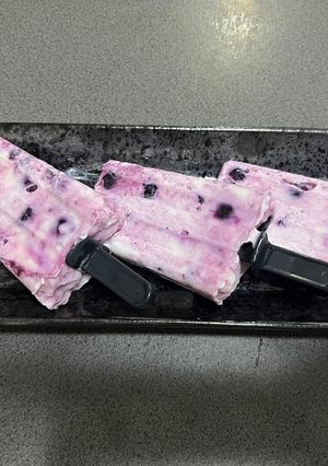 ブルーベリーヨーグルトアイスバー-レシピのメイン写真