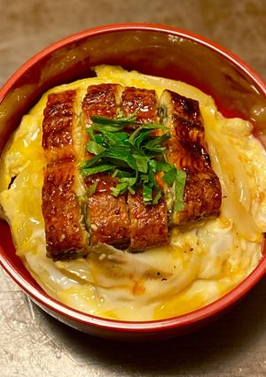 レンジで、うな玉丼-レシピのメイン写真