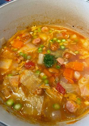 甘い　アルメーラトマトのミネストローネ🍅-レシピのメイン写真