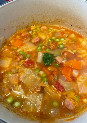 甘い　アルメーラトマトのミネストローネ🍅-レシピのメイン写真