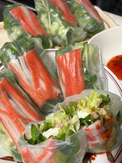 生春巻きのサラダ♪♪-レシピのメイン写真