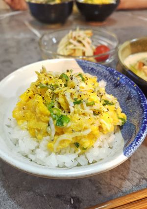しらすとネギのふんわり玉子丼☆-レシピのメイン写真