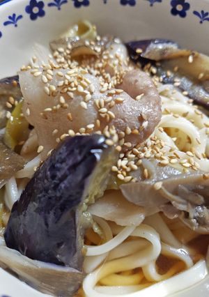 自家製つゆでゴマ油香るご馳走うどん-レシピのメイン写真