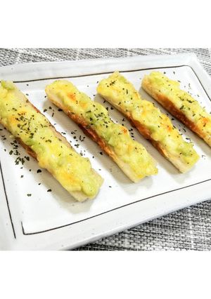 枝豆チーズマヨちくわ★動画あり★-レシピのメイン写真