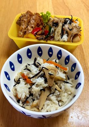 混ぜて朝楽〜ひじき混ぜご飯お弁当にも-レシピのメイン写真
