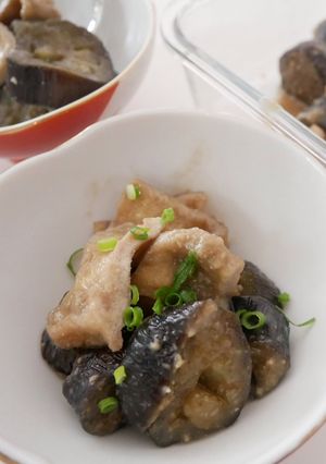 ナスと京揚げのレンチン味噌煮-レシピのメイン写真