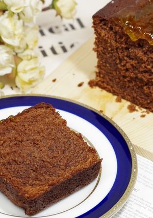 清見オレンジとココアのパウンドケーキ-レシピのメイン写真