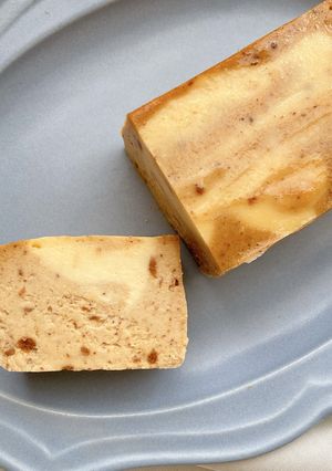 プラリネ×柑橘の濃厚チーズケーキ-レシピのメイン写真