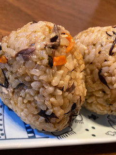 のりの佃煮とサバ缶で栄養満点炊き込みご飯-レシピのメイン写真