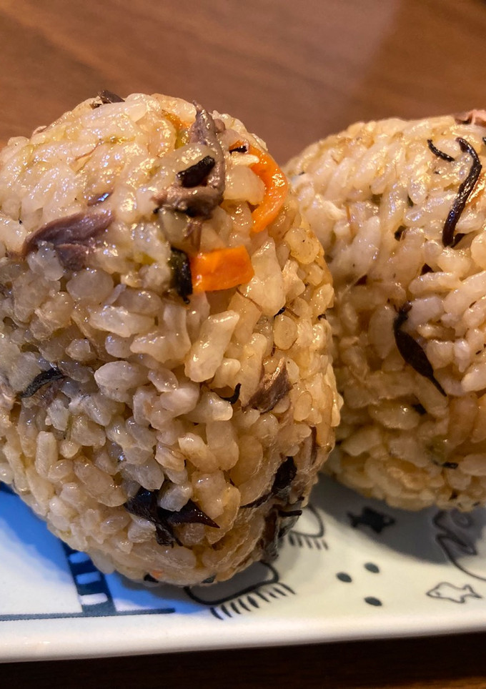 のりの佃煮とサバ缶で栄養満点炊き込みご飯-レシピのメイン写真
