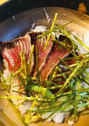 カツオのたたき●大根おろし盛り-レシピのメイン写真