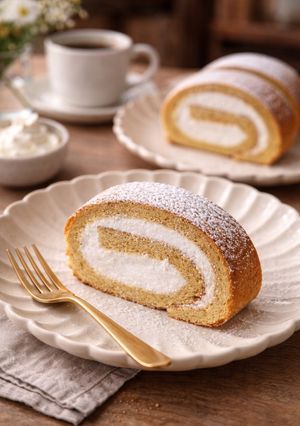 グルテンフリーロールケーキ-レシピのメイン写真