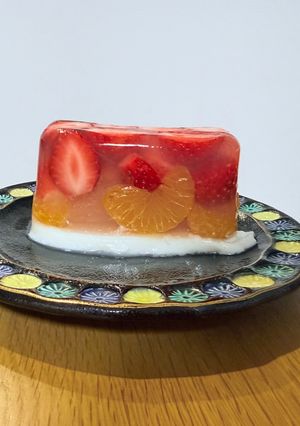 フルーツ寒天ゼリー-レシピのメイン写真