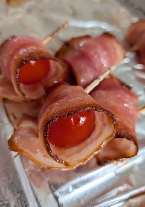 ミニトマトベーコン巻き-レシピのメイン写真