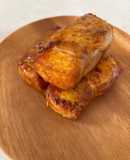 厚揚げのキムチチーズ入り肉巻き