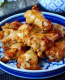 漬けて焼くだけ♪ピリ辛手羽元のグリル焼き