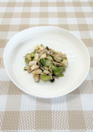 【離乳食完了期】アスパラ炒め-レシピのメイン写真