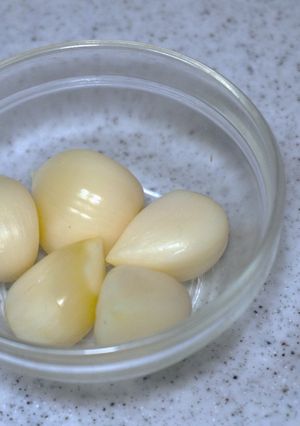 パパッとにんにくの下処理-レシピのメイン写真