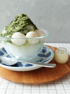 青汁かき氷-レシピのメイン写真