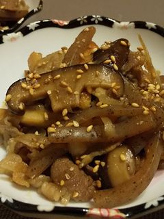 ◆簡単♡こんにゃく&ちくわのきんぴら◆-レシピのメイン写真