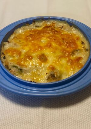サバ缶の豆乳ホワイトソースグラタン-レシピのメイン写真