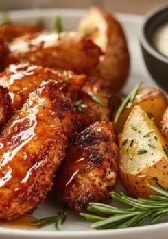 【調理時間：10分】旨塩バターのじゃが手羽-レシピのメイン写真