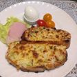 新じゃが芋のクロックムッシュ風