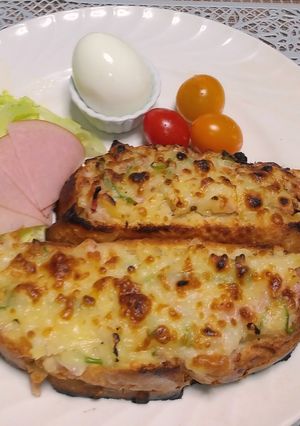 新じゃが芋のクロックムッシュ風-レシピのメイン写真