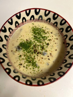 生姜でほっこり豆乳きのこスープ-レシピのメイン写真