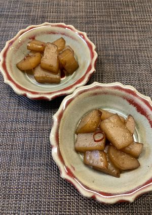 【常備菜】優しい味★こんにゃくの田舎煮-レシピのメイン写真