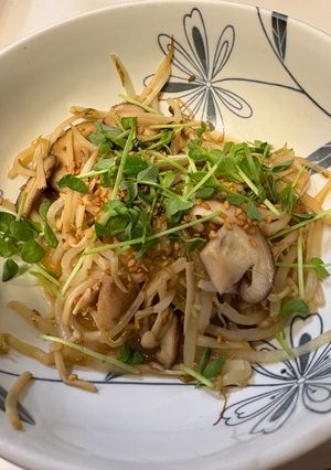 もやしときのこのポン酢炒め-レシピのメイン写真
