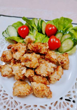 鶏胸肉は牛乳を使ってとてもジューシーに♬-レシピのメイン写真