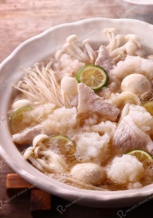 すだちと大根おろしのさっぱり雪見鍋-レシピのメイン写真